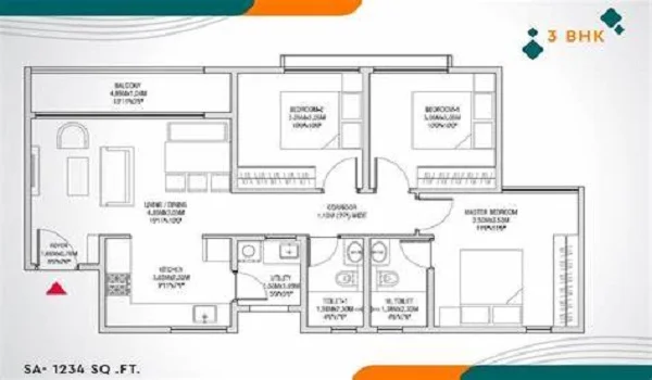 Featured Image of Floor Plans of Godrej Splendor Township